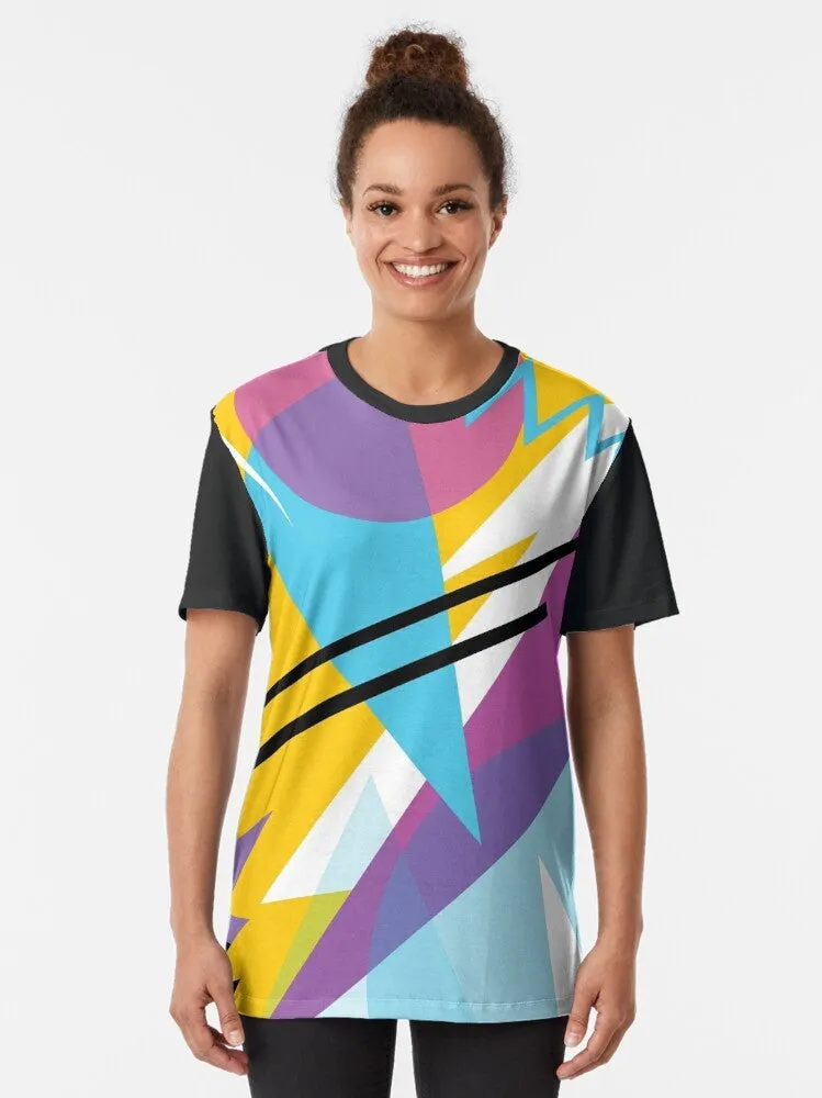 80s Style Retro Fashion Graphic T-Shirt for Men and Women