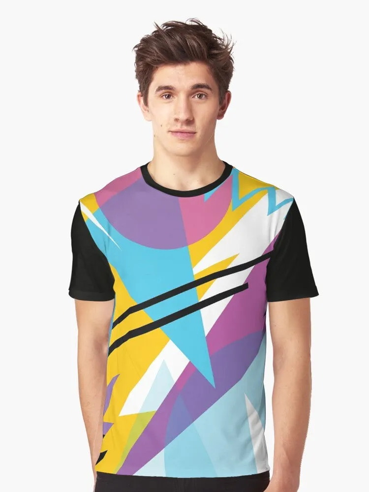 80s Style Retro Fashion Graphic T-Shirt for Men and Women