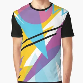 80s Style Retro Fashion Graphic T-Shirt for Men and Women