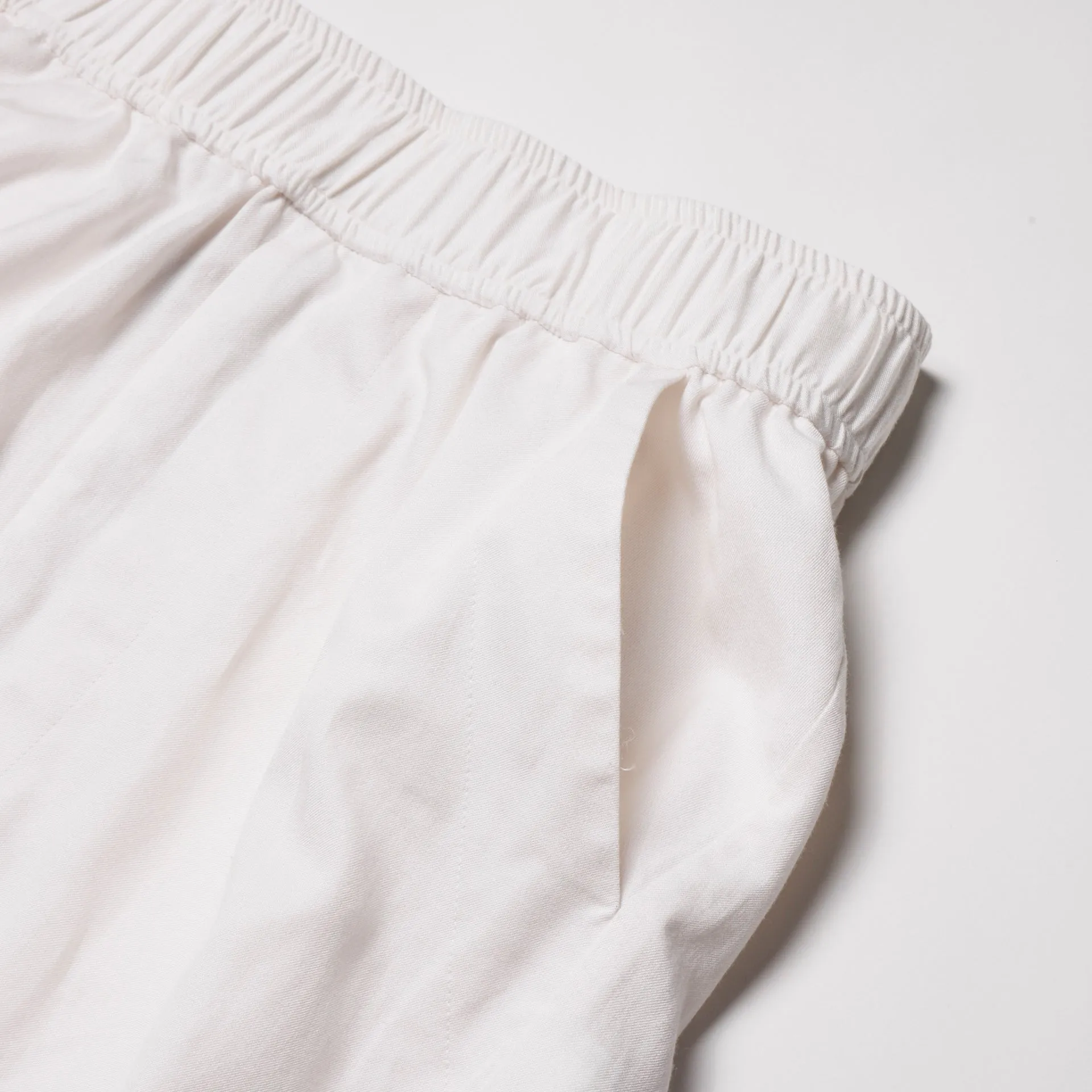 818PAM1 Off White / Graphic Printed Wide Pants