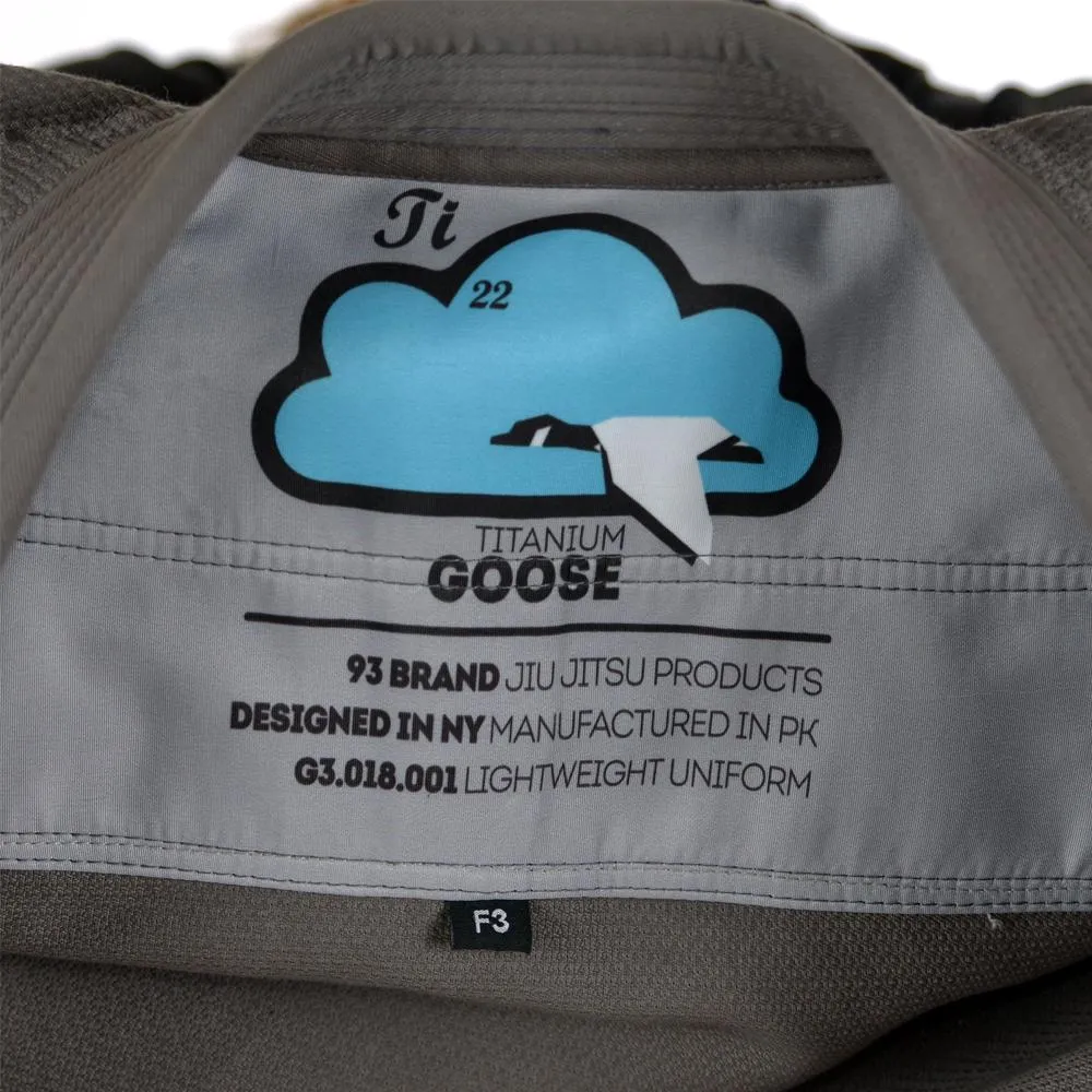 93brand "Goose Titanium" BJJ Gi
