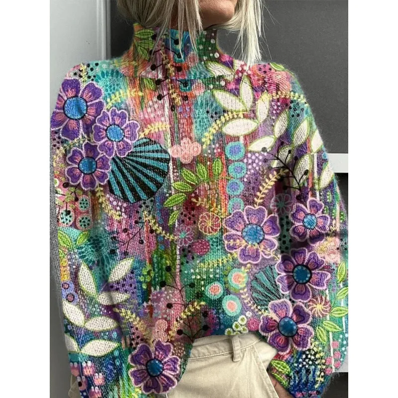 Adeline | Luxurious Art-Inspired Jumper