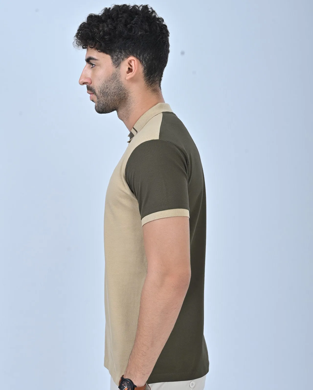 Aero Organic Retro Polo T-Shirt