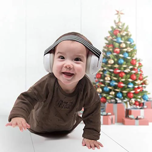 Alpine Muffy Baby Ear Protection for Newborn and Babies up to 36 Months – Noise Reduction Earmuffs for Toddlers & Children – Comfortable Infant Ear Muffs Prevent Hearing Damage & Improve Sleep, Black