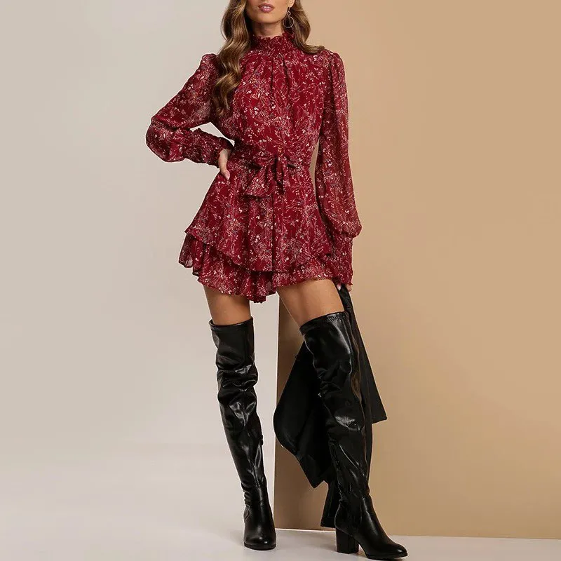 AMALIA FLORAL PRINT DRESS
