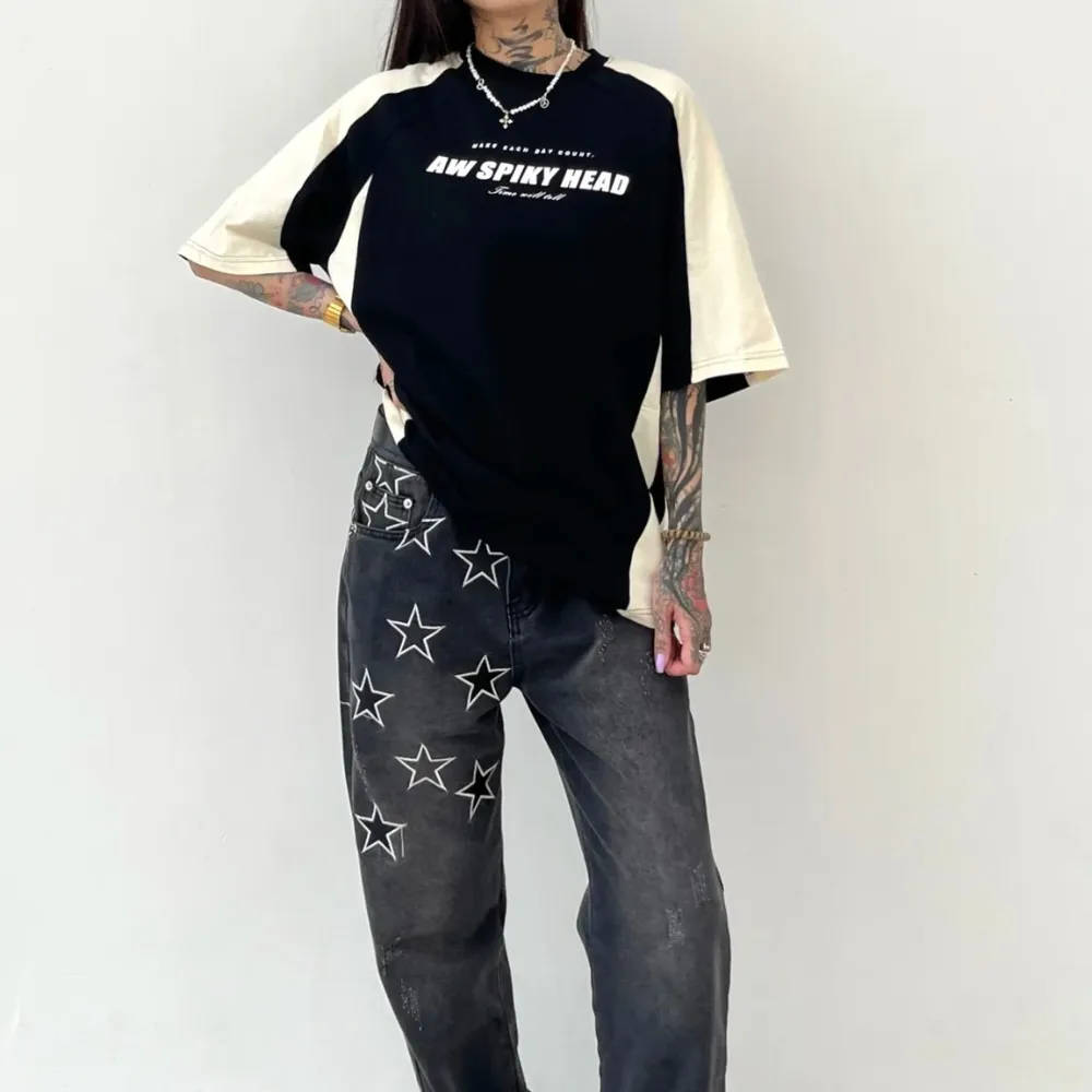 “American Retro Letters” T-shirt