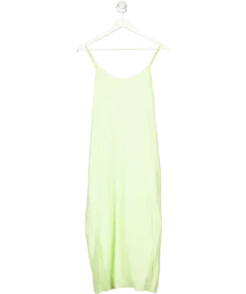 & Other Stories Green Paris Atelier Slip Midi Dress UK 10