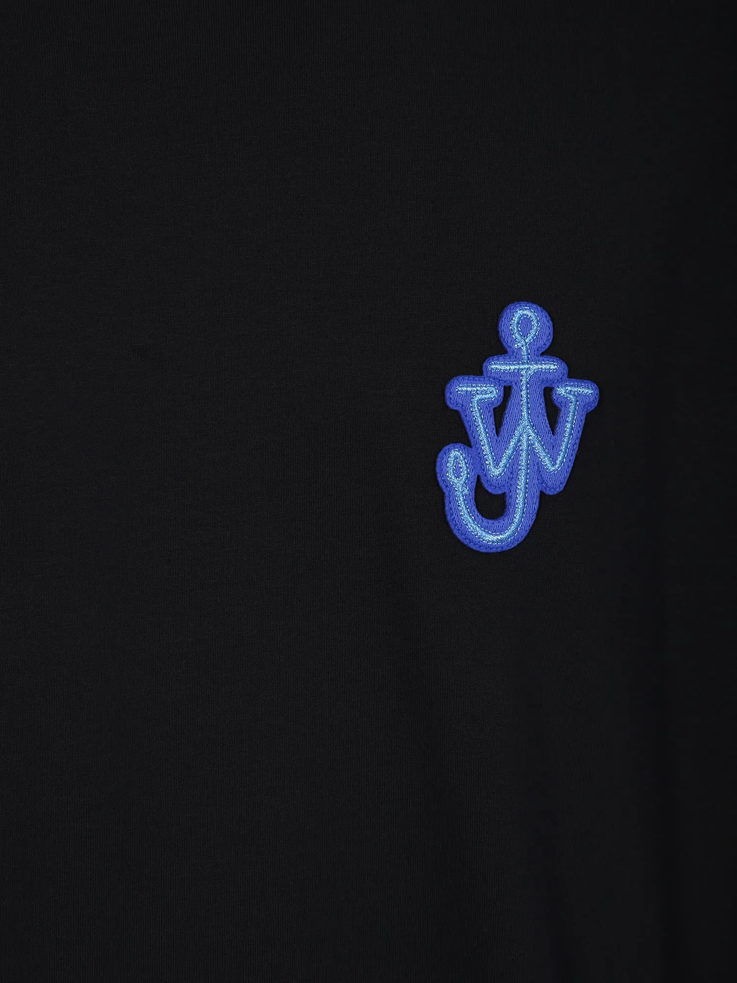 Anchor patch black t-shirt