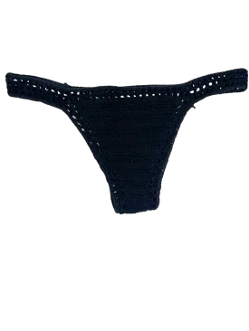 Black Crochet bottom