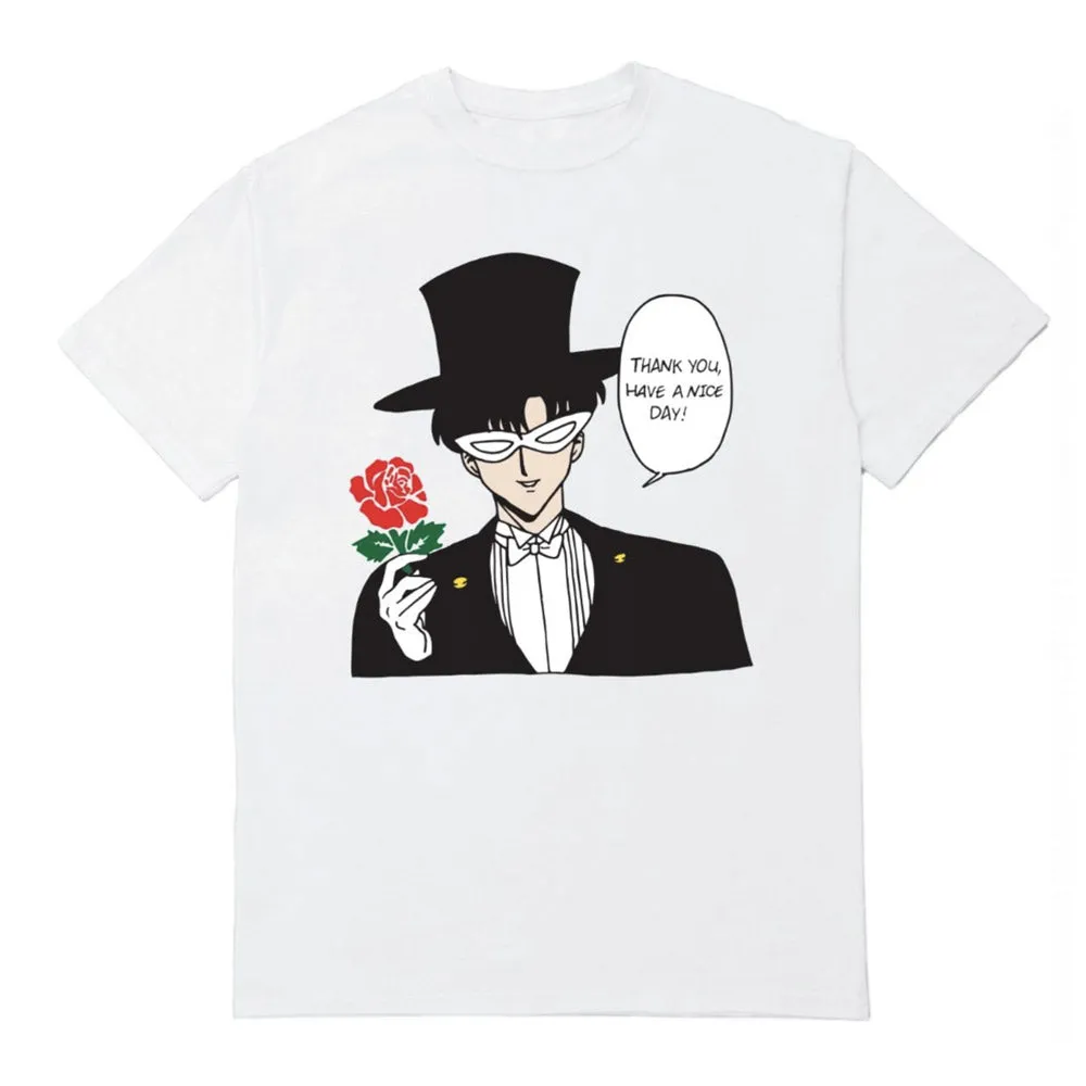 Chinatown Market TUXEDO GUY T-SHIRT (White)
