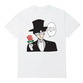 Chinatown Market TUXEDO GUY T-SHIRT (White)