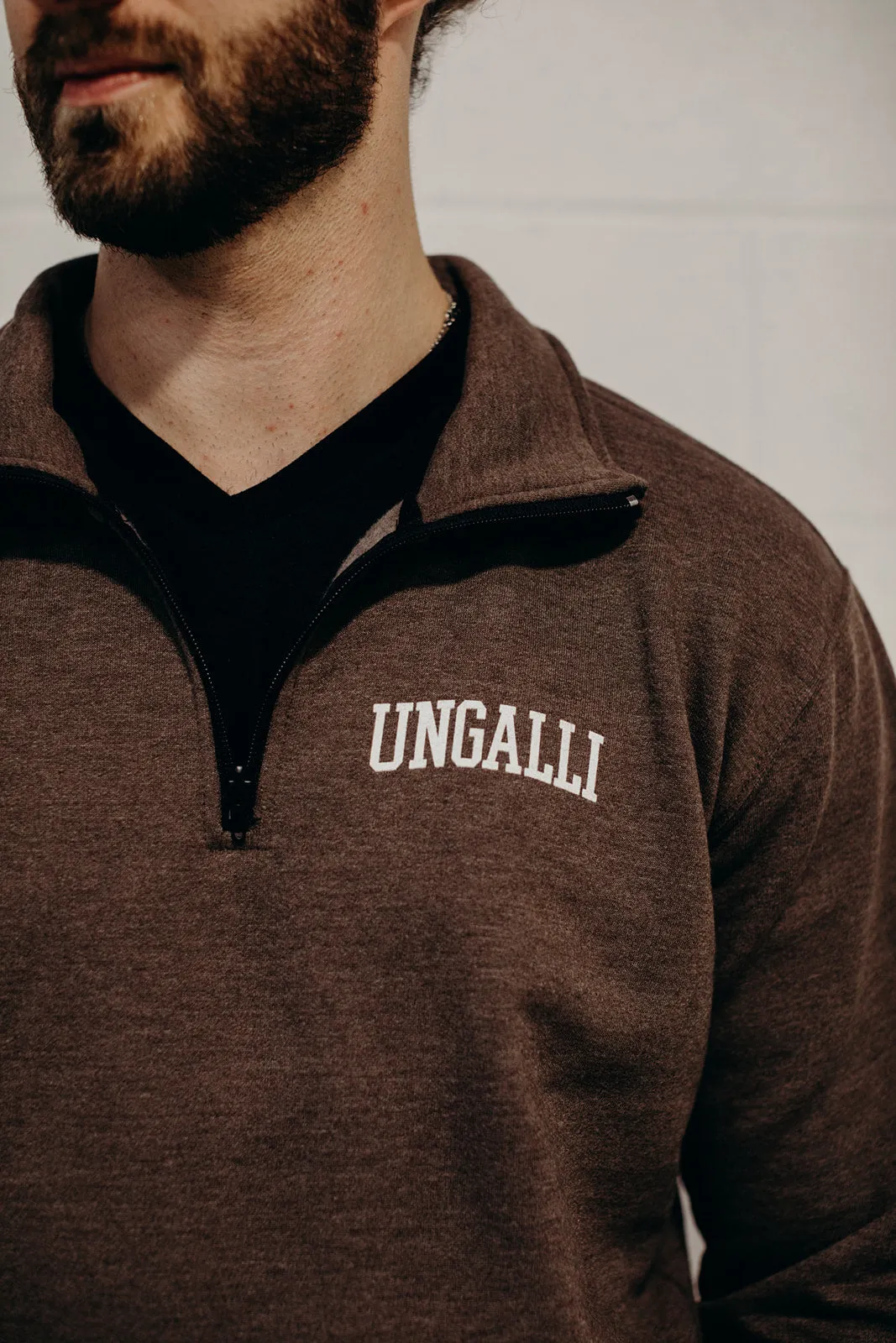 Collegiate 1/4 Zip Sweatshirt