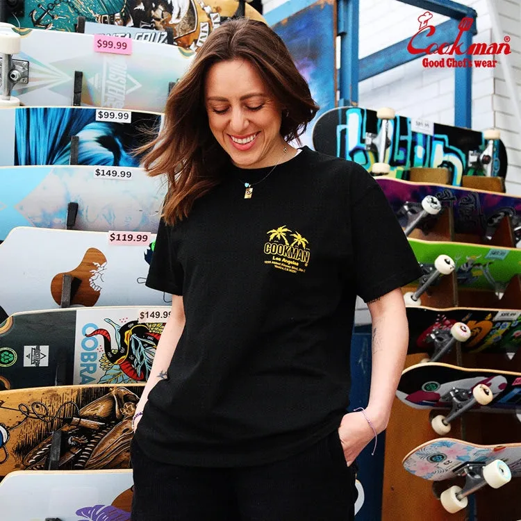 Cookman Tees - Abbot Kinney Street : Black