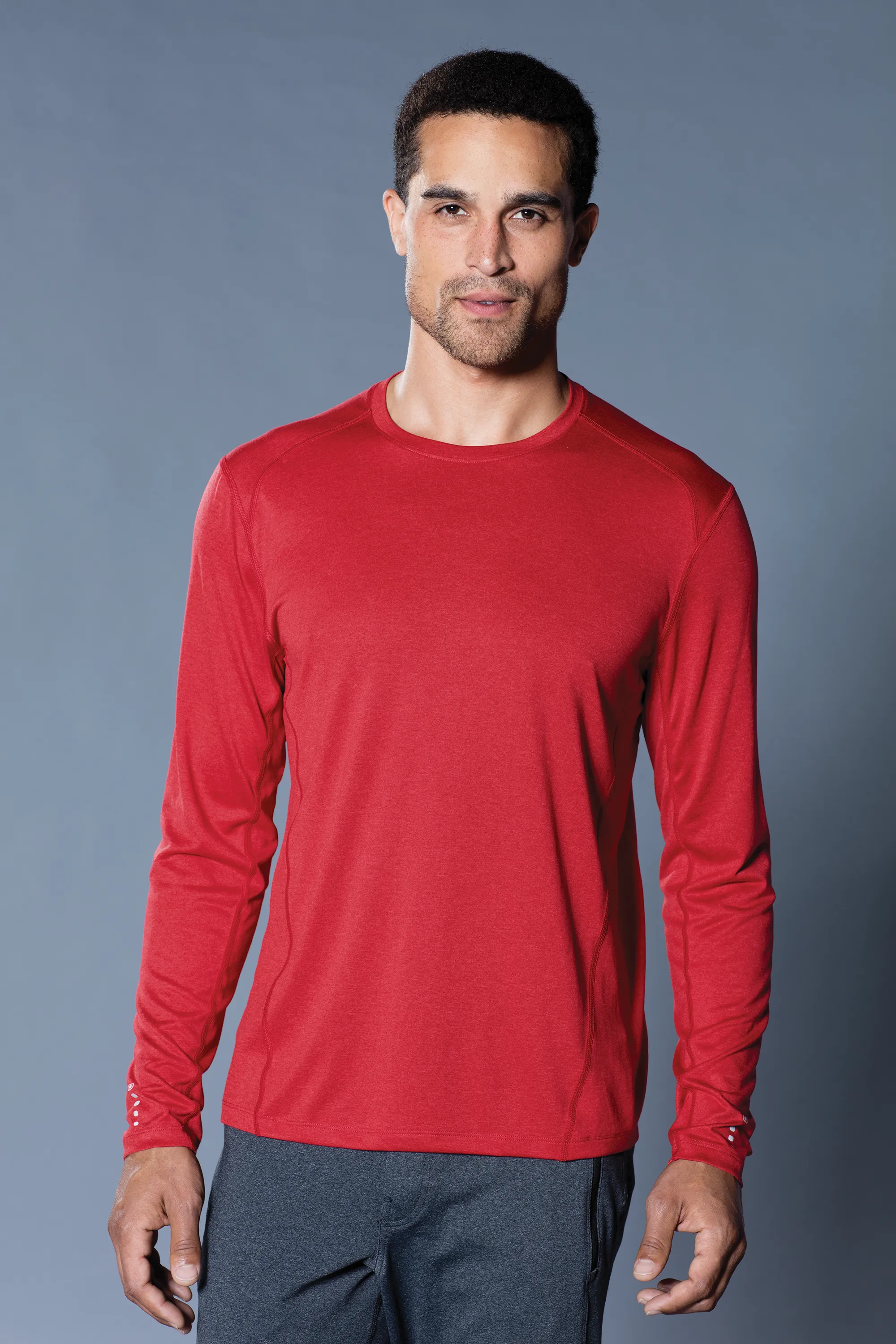 D2107M Long Sleeve Pulse Crew