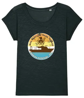 Dive Retrieve Rest Repeat Women's Rolled Sleeve T-Shirt