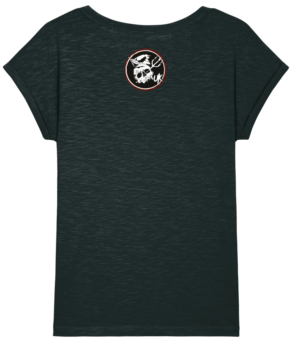 Dive Retrieve Rest Repeat Women's Rolled Sleeve T-Shirt