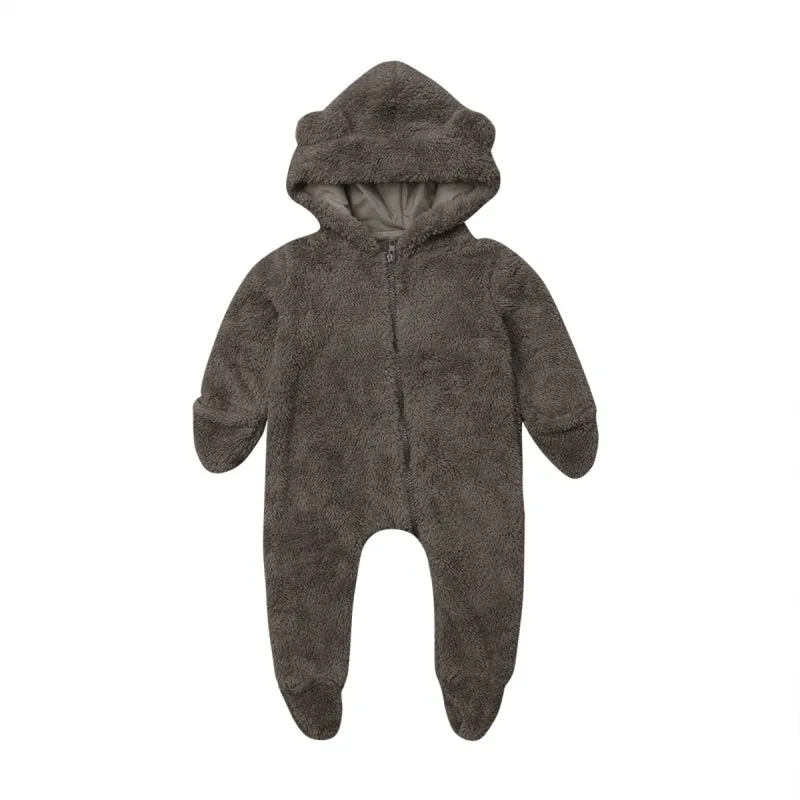 Ear Hooded Baby Romper
