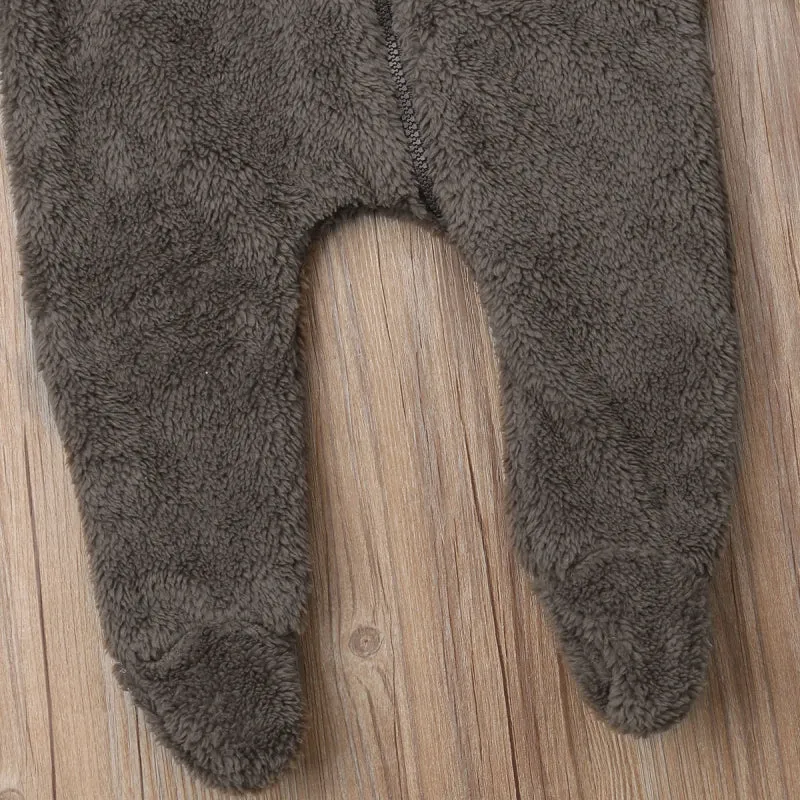 Ear Hooded Baby Romper