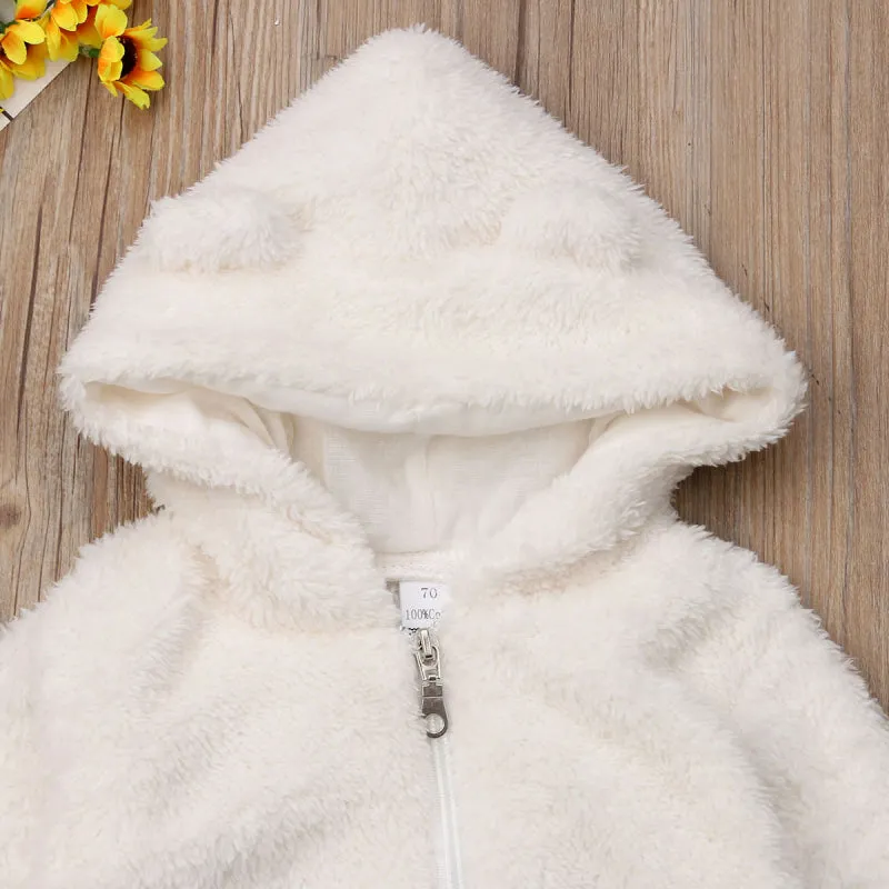 Ear Hooded Baby Romper