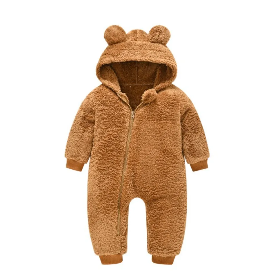 Ear Hooded Baby Romper