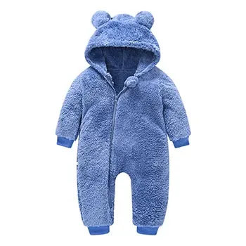 Ear Hooded Baby Romper