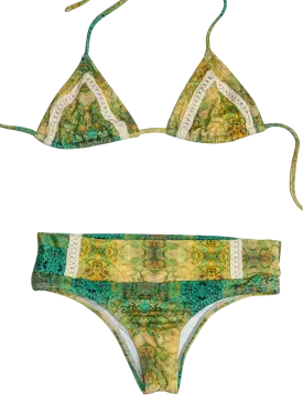 Earth tones bikini set