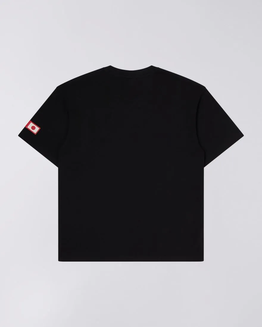 Edwin - Katakana Retro T-shirt - Black