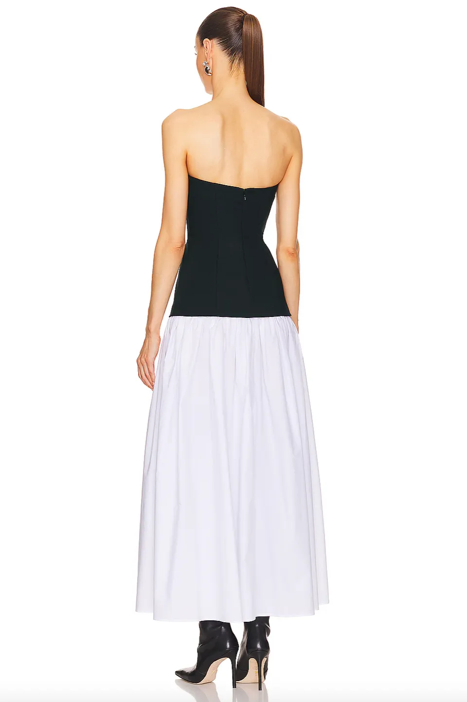 Faille Midi Dress