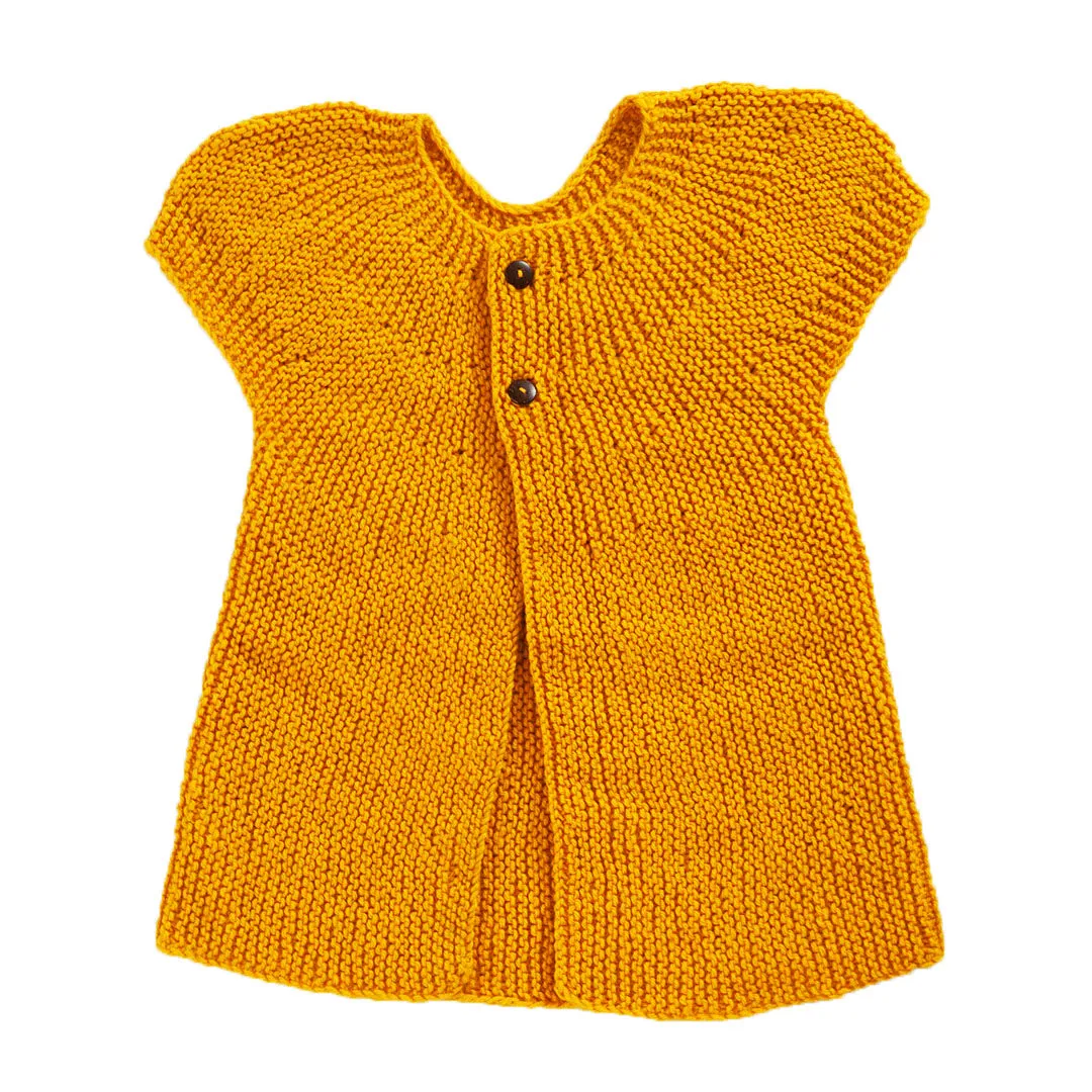 Frock  Classic Rose  | For Baby Girl | 100% Organic Wool | Size-3 Years