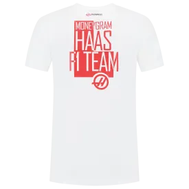 Haas Racing F1 Color Block T-Shirt - White