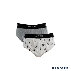 Hanford Kids/Teens Briefs - Panda Print (2in1 Pack)