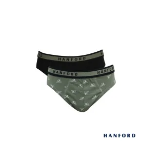 Hanford Kids/Teens Regular Cotton Briefs - Paper Plane Print (2in1 Pack)