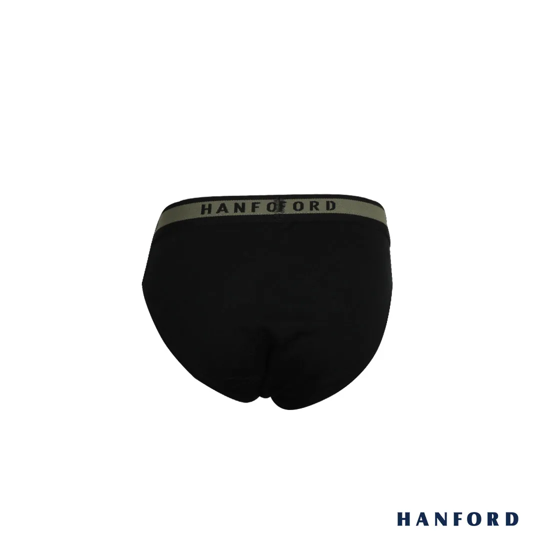 Hanford Kids/Teens Regular Cotton Briefs - Paper Plane Print (2in1 Pack)