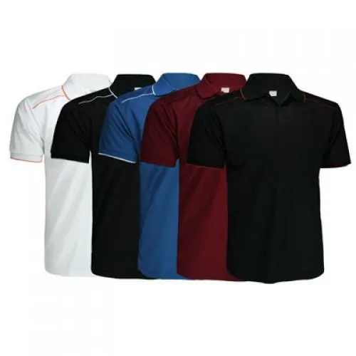 Honey Combed Polo T-Shirt