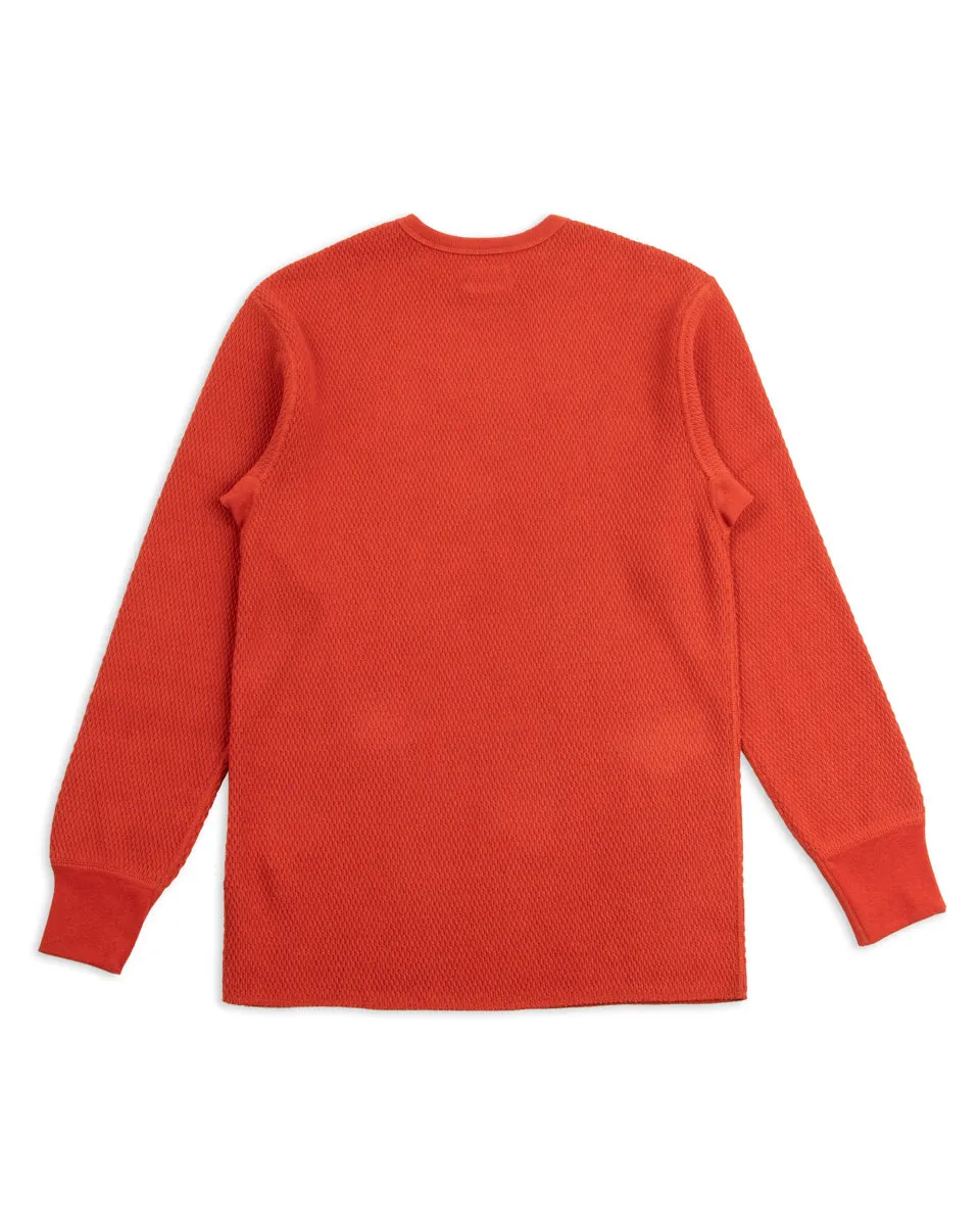 Honeycomb Thermal Shirt - B. Red