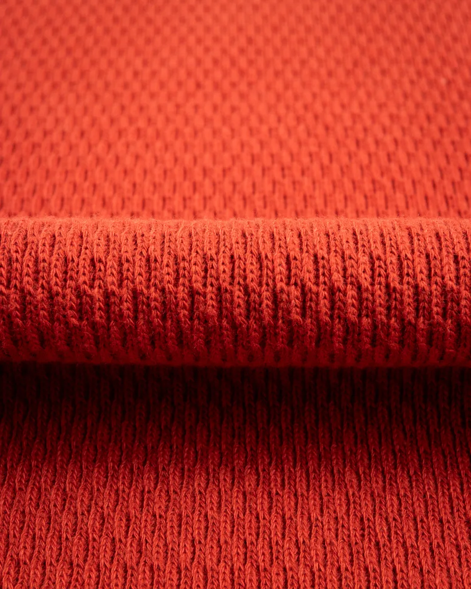 Honeycomb Thermal Shirt - B. Red