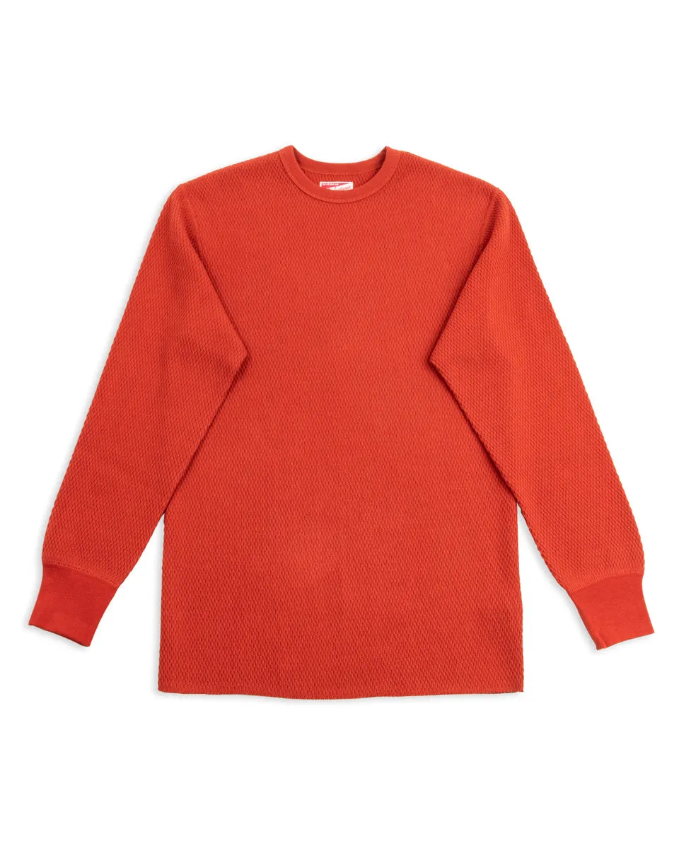 Honeycomb Thermal Shirt - B. Red