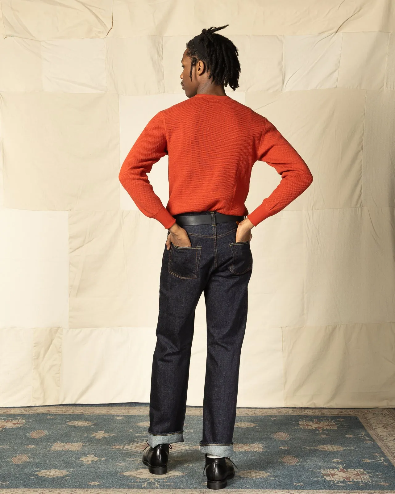 Honeycomb Thermal Shirt - B. Red