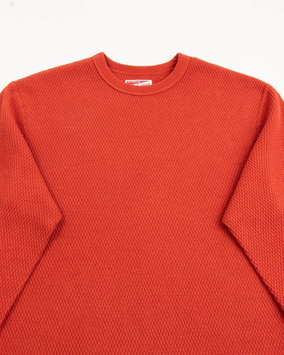 Honeycomb Thermal Shirt - B. Red