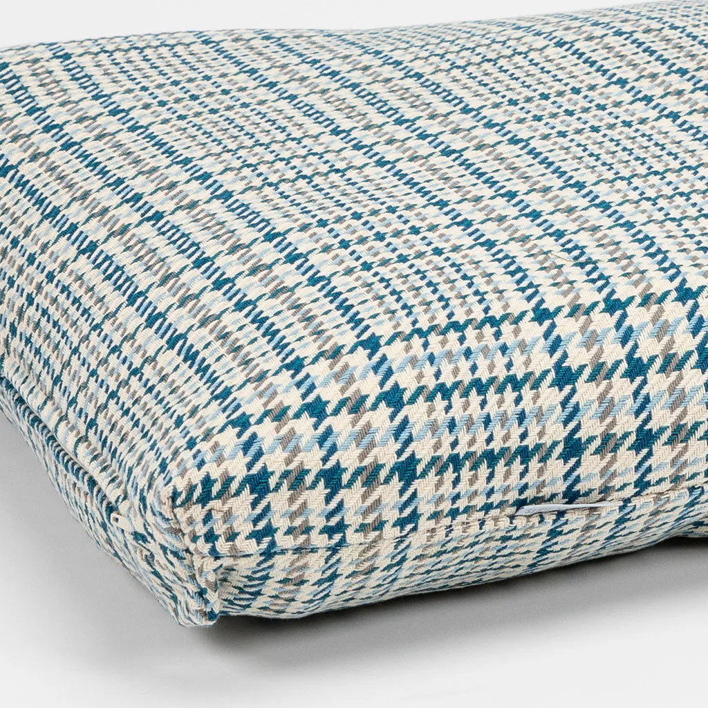 Houndstooth Plaid Zabuton - COVER ONLY