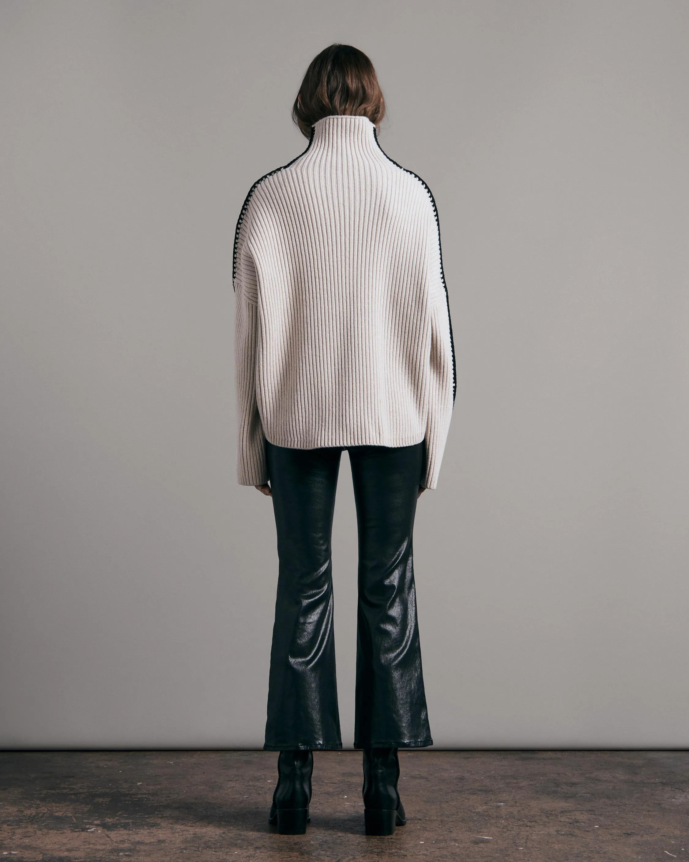Ingrid Rib Turtleneck