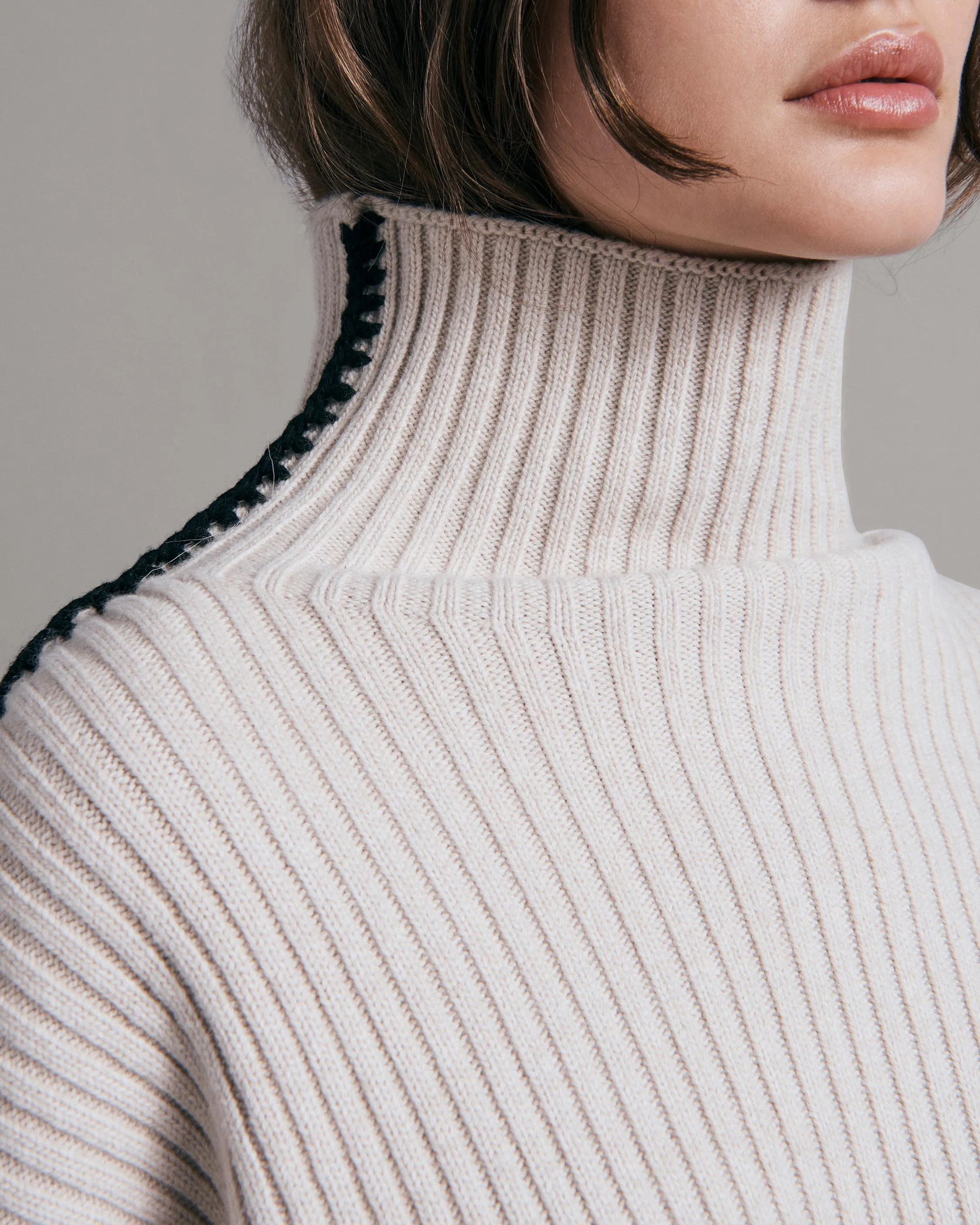 Ingrid Rib Turtleneck