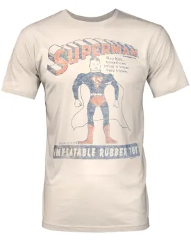 Junk Food Superman Inflatable Rubber Toy Men's T-Shirt