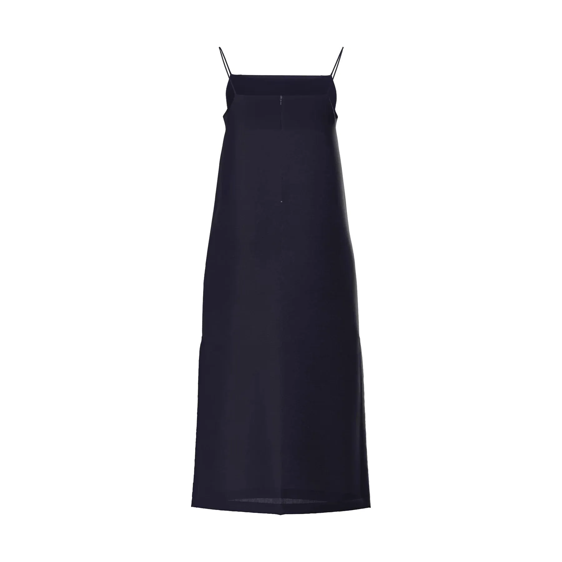 Kai Linen Slip Dress - Navy