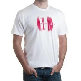 Leica Lens T-Shirt - White/Red - Medium