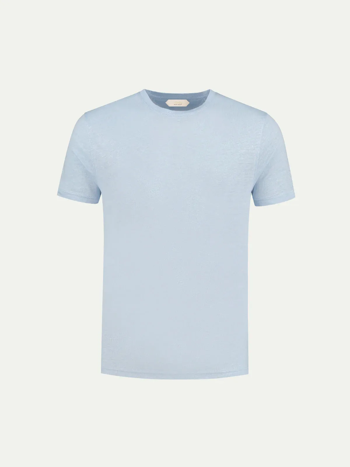 Light Blue Linen T-shirt