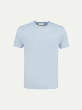 Light Blue Linen T-shirt