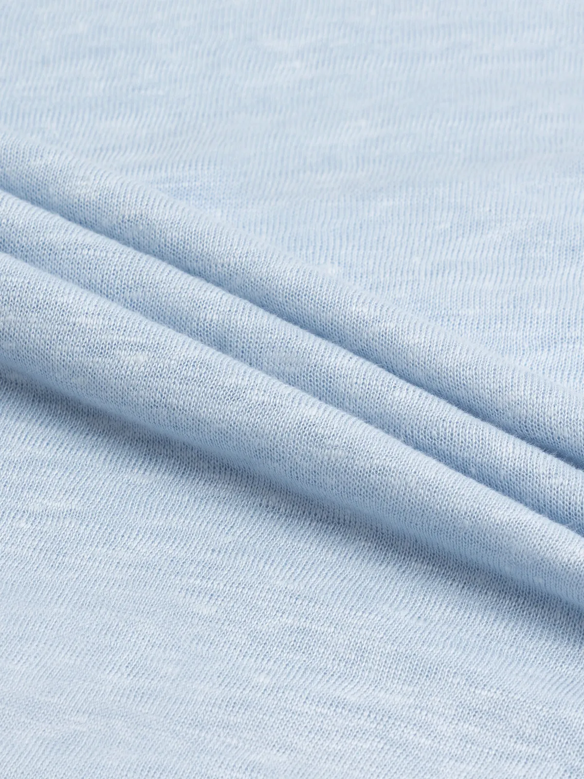 Light Blue Linen T-shirt