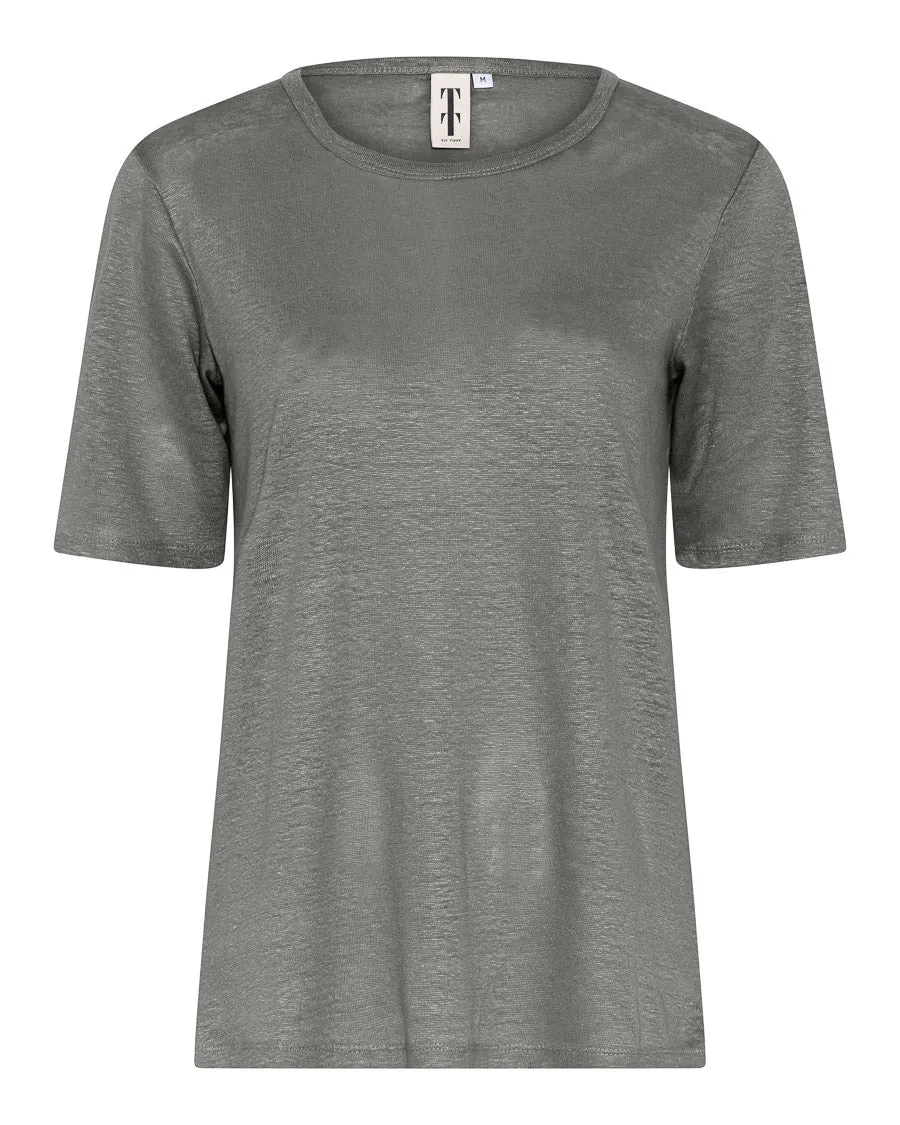 LinenTT O-neck T-shirt