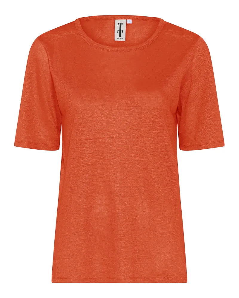 LinenTT O-neck T-shirt
